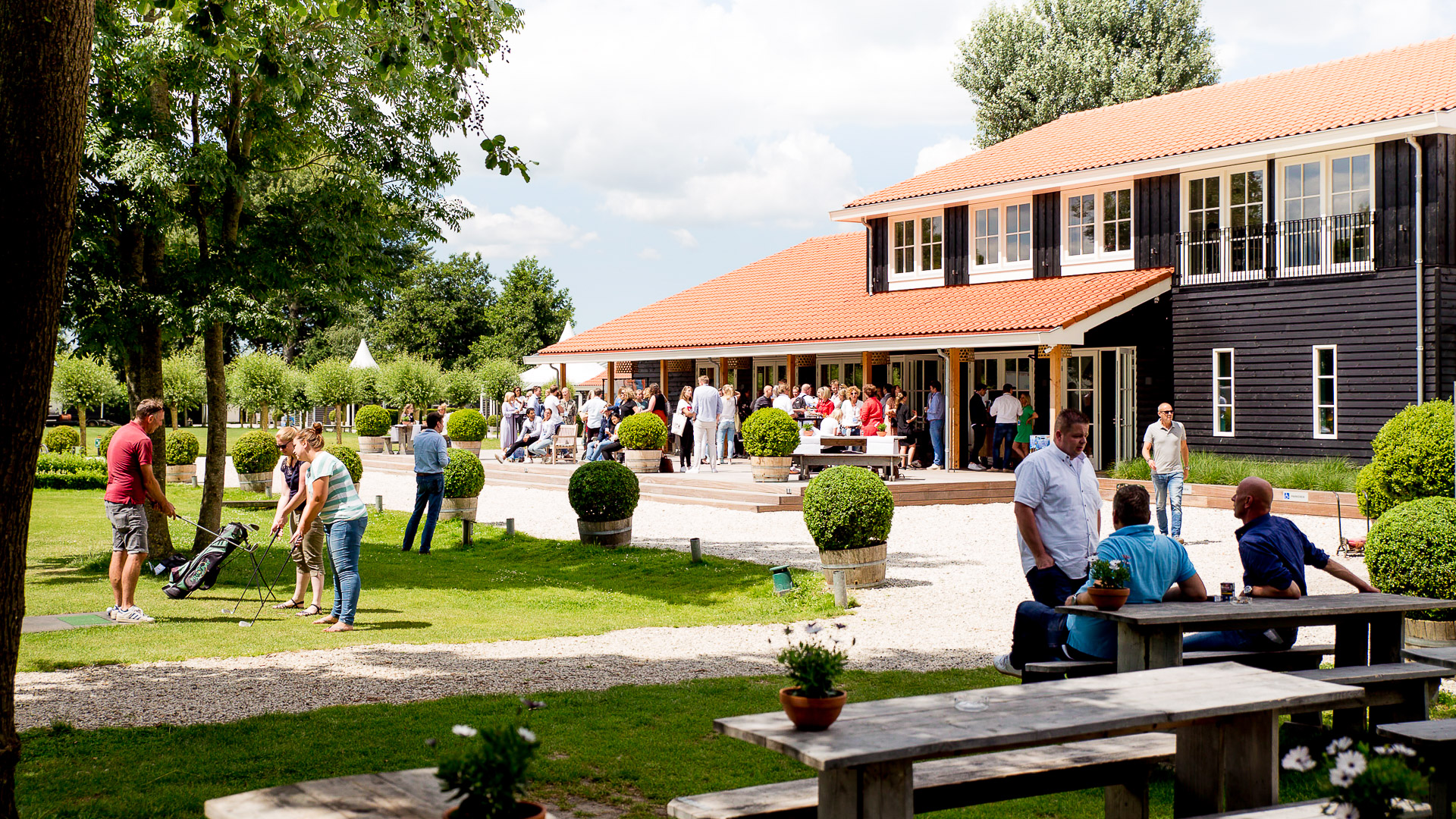 Terras en P&P Buitenplaats Kameryck